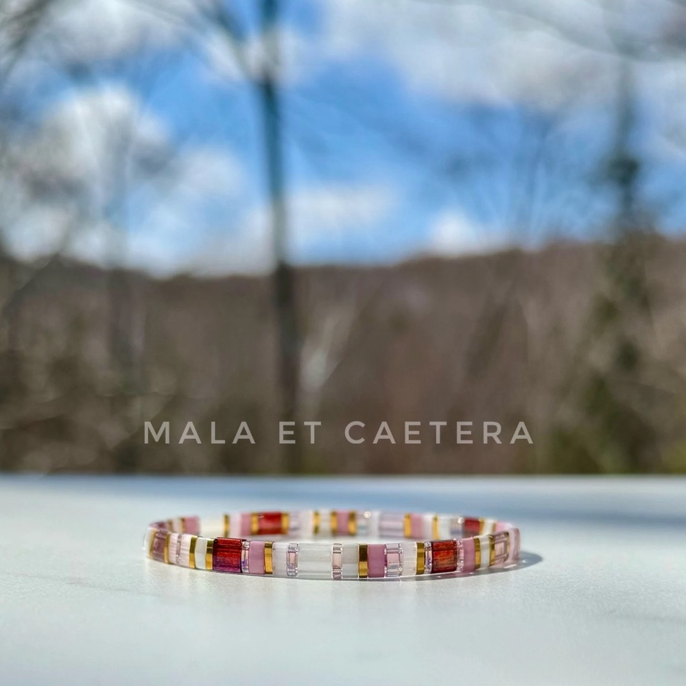 Japanese Miyuki Tila Bracelet